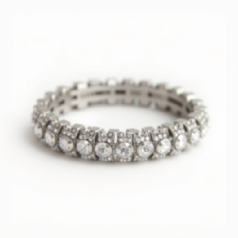 Bracelet strass acier inoxydable INSPIRATION